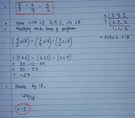subtract the sum of 3 whole 6/15 and 2 whole 12/30 from the sum of 2 ...
