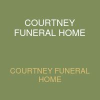 Recent Obituaries | COURTNEY FUNERAL HOME