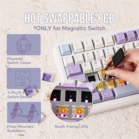 MechLands AJAZZ AK820 MAX HE Rapid Trigger Keyboard, Wired India | Ubuy