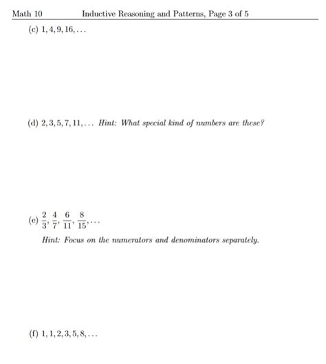 Image result for Inductive Reasoning Math