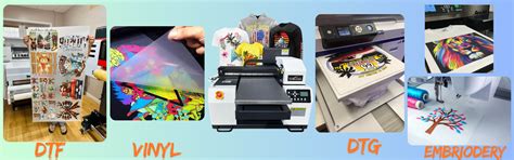 DTF vs DTG vs Vinyl vs Embroidery: Which Print-on-Demand Method is Rig ...