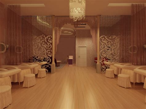 65万元休闲空间590平米装修案例_效果图 - 现代个性-美容院会所设计 - 设计本