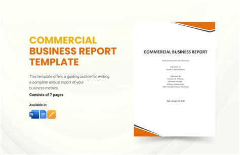 Simple Business Report Template - Colomboalumni.org