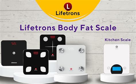 Lifetrons Slinky Lite Digital Weighing Scale Body Fat Analyzer for ...