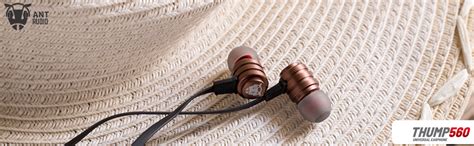 Ant Audio Thump 560 in-Ear Super X -Bass Headphone with Mic (Black and ...
