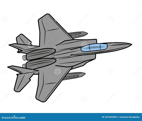 How To Draw A Harrier Jet