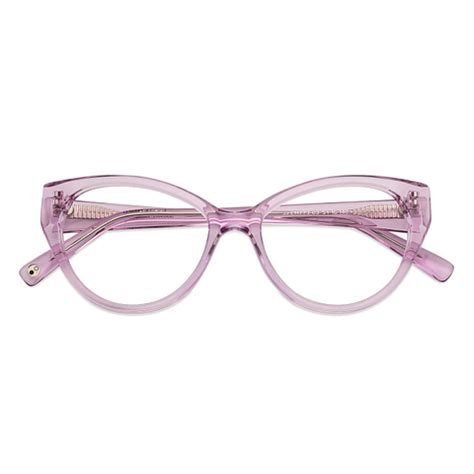 Buy Blue Block Phone & Computer Glasses: Purple Transparent Full Rim ...