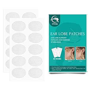 Buy OTAK Earring Support Patches Arge Earrings Support Sticker Patches ...