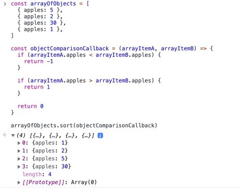Array of Objects in JavaScript Sorting Date 的图像结果