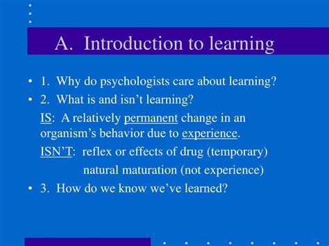 Image result for Introduction to Learning PowerPoint Slide