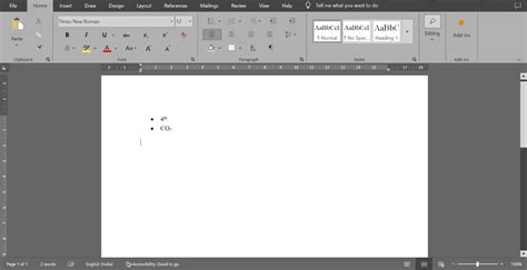 How to Add Superscript in Word 的图像结果