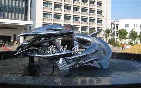 不锈钢海豚雕塑设计施工厂家_雕塑设计定制公司-站酷ZCOOL