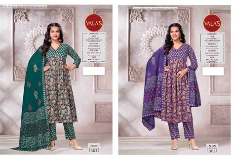 Cotton Print Mirror Work Valas Readymade Pant Style Suits Manufacturer ...