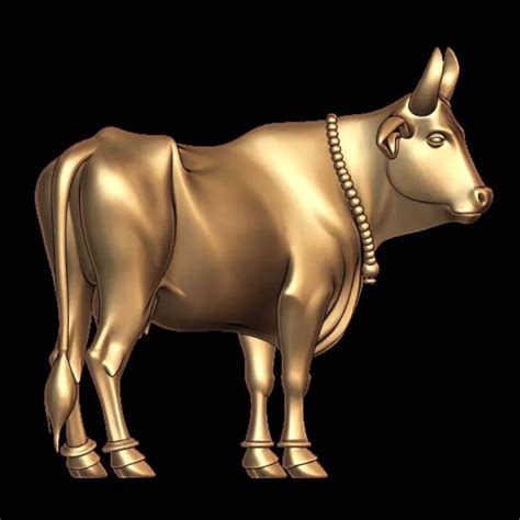 Exquisite Cow 3D Model Design - Perfect for Home Decor or Jewelry