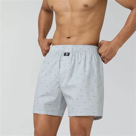 Men’s Line Grey Astor Lounge Inner Boxers [22% Off] – XYXX Apparels