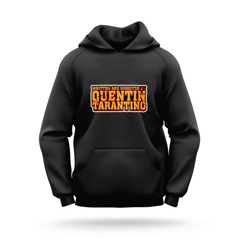 Written & Directed by Quentin Tarantino Hoodie - Filmy Space