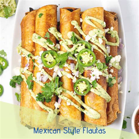 Mexican Style Chicken Flautas– GoWISE USA