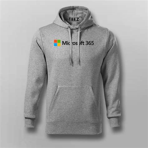 Microsoft 365 Hoodies For Men Online India – TEEZ.in