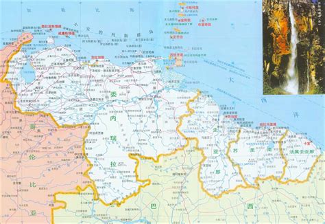 法属圭亚那地图 - 圭亚那地图 - 地理教师网