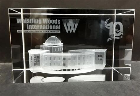 3D Crystal Corporate Momentos - 3D Crystal Engraved Vikramaditya Ship ...