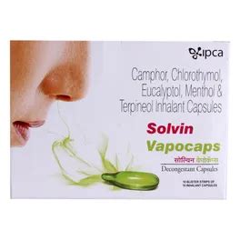 Buy Solvin Vapicaps, 10 Capsules | 19 Minutes Delivery | Apollo Pharmacy