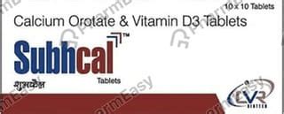 Subhcal Strip Of 10 Tablets: Uses, Side Effects, Price & Dosage | PharmEasy