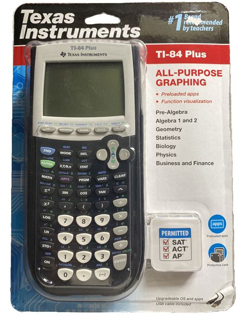 Texas+Instruments+TI-84+Plus+C+Silver+Edition+Graphing+Calculator+ ...
