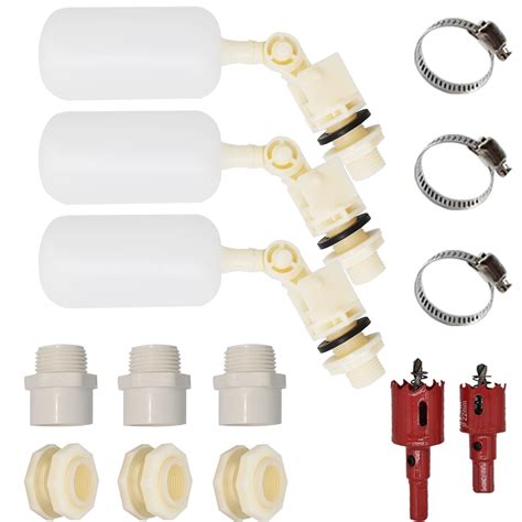 Float Valve,Tank fittings 1/2 Inch Float Ball Valve Rain Barrel ...