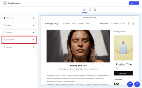 Blog Post Layout 的图像结果