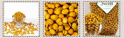 Swiss Naturals Roasted Yellow Peas Whole (Batani) 400 grams : Amazon.in ...