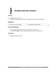 Image result for Two Start Stations for One Engine