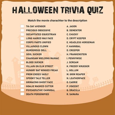 Halloween Trivia And Answers - 15 Free PDF Printables | Printablee