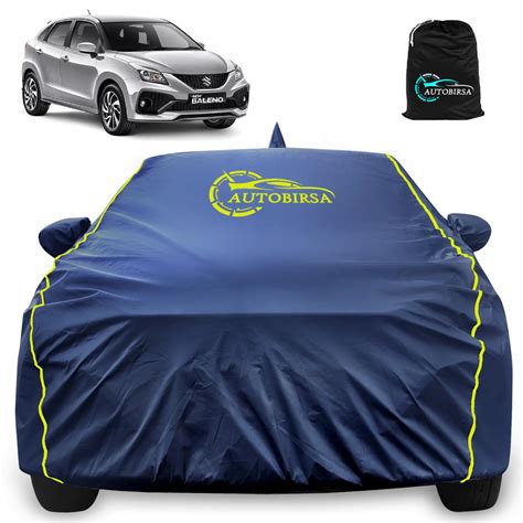 Autobirsa Waterproof Car Body Cover for Maruti Baleno 100% All Weather ...