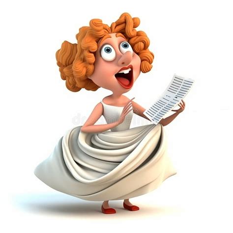 Image result for Opera Singer Cartoon