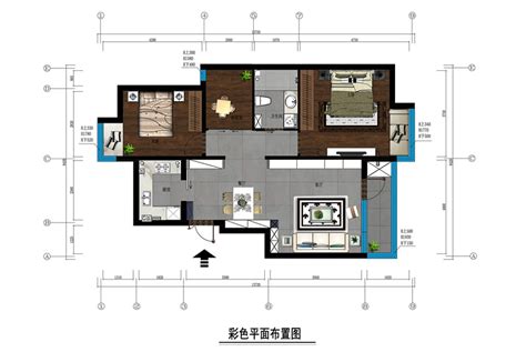 现代风格90平米房子装修效果图-首开常青滕-业之峰装饰北京分公司
