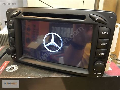 MERCEDES C ESKİ KASA MULTİMEDYA NAVİGASYON NAVİMEX 9981 ANDROİD 8.0 DVD