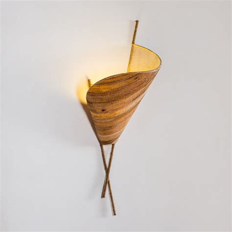 Buy Wall Lamp | Ripcurl Bark Wall Lamp | Shop at The Purple Turtles ...