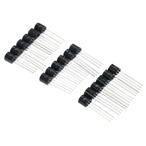 900pcs 18 Value Bipolar Triode Transistor TO-92 Box Kit– UNIQKART