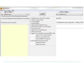 Open Babel Tutorial 的图像结果
