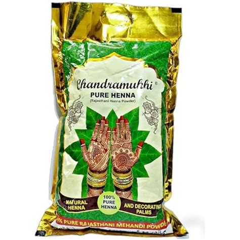 Buy 1Kg Chandramukhi Natural Rajasthani Henna Mehandi Powder, 1 kg ...