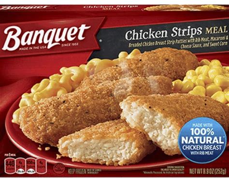 About 441,000 Banquet TV dinners got recalled. The chicken might have ...