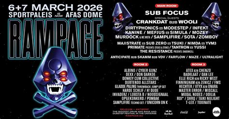 RAMPAGE WEEKEND 2026, Sportpaleis Antwerpen, 6 March to 8 March | AllEvents