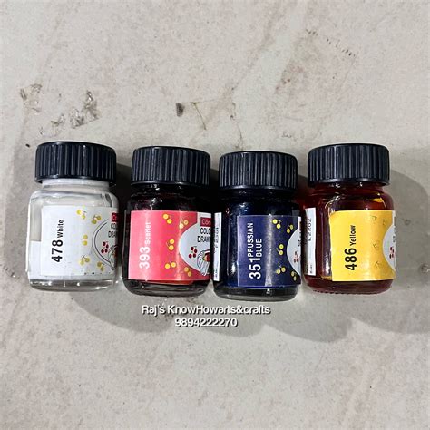Camel Drawing Ink - 4pc set – KnowHowArtCraft