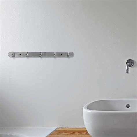 Home Centre Adrian Aeron Stainless Steel Wall Mounting Hook, Silver ...