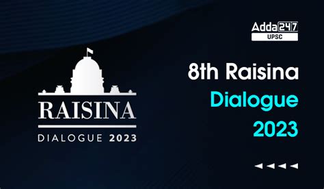 8th Raisina Dialogue 2023