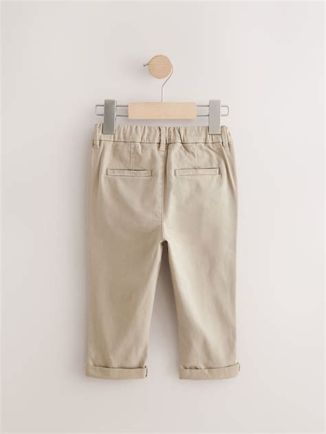 Buy Stone Stretch Chino Trousers (3mths-7yrs) from Next India