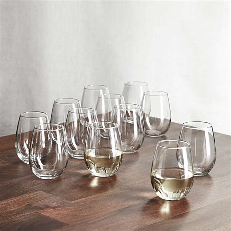 Stemless Wine Glasses | Crate & Barrel