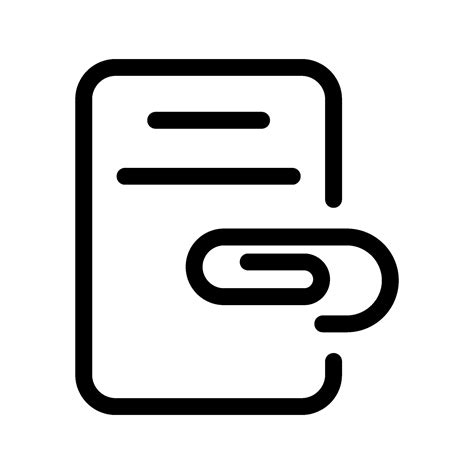 Attach File Symbol 的图像结果