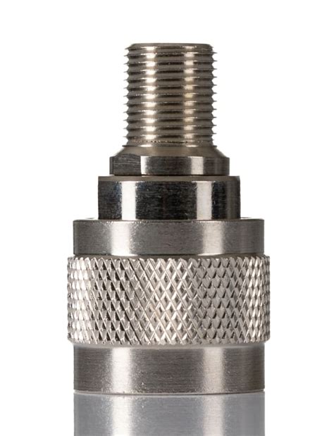 RS PRO | RS PRO Straight 50Ω Coaxial Adapter N Plug to Type F Socket ...