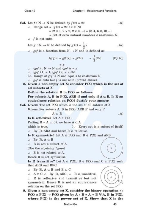 Image result for Class 12 Th Maths Chapter 1 Introduction